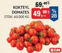 KOKTEYL DOMATES KG KOKTEYL DOMATES KG